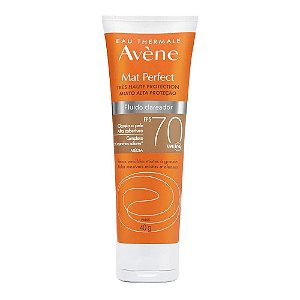 Eau Thermale Avène Mat Perfect Médio Fluído Clareador FPS 70 40g