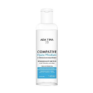 Ada Tina Água Micelar Compative Hyalo Micellare Hialurônico 8 Tipos 140ml