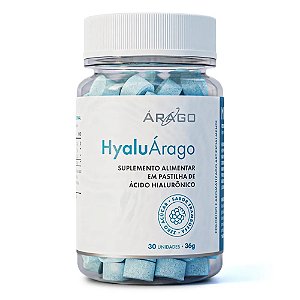 Árago Hyalu Pastilhas Mastigáveis 30un 36g