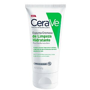 Cerave Espuma Cremosa De Limpeza Hidratante 140g