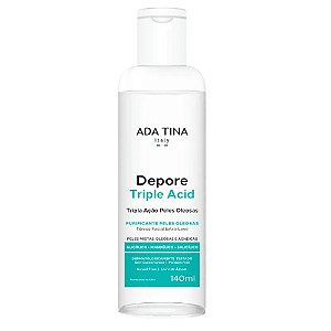 Ada Tina Depore Triple Acid Pele Oleosa,Mista e Acneica 140ml