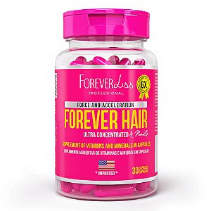 Forever Liss Hair Crescimento Capilar 30 cápsulas