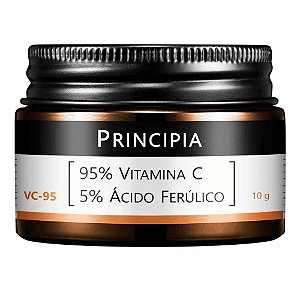 Principia Skincare Pó Ultrafino Vitamina C Pura 95% + 5% Ácido Ferúlico VC-95