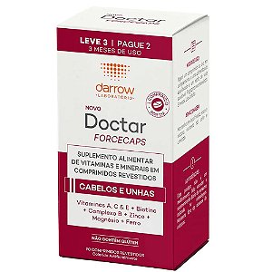 Darrow Doctor Forcecaps Suplemento Oral 90 Comprimidos