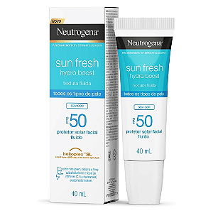 Neutrogena Protetor Solar Facial Sun Fresh Hydro Boost Fps 50 40ml