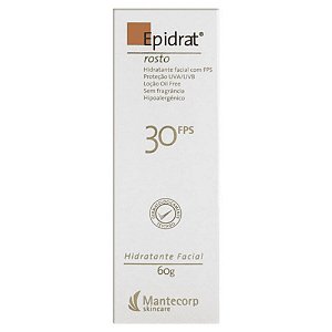 Mantecorp Epidrat Rosto FPS30 sem Perfume 60g