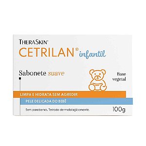 Theraskin Cetrilan Infantil Sabonete Barra 100g