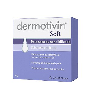 Galderma Dermotivin Soft Sabonete em Barra 90g