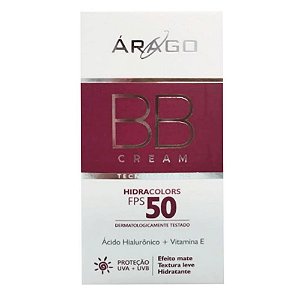 Árago Dermocosméticos - BB Cream HidraColors FPS 50 - Natural 60g