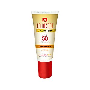 Melora Heliocare Max Defense Gel Creme FPS 50 Nude Bronze 50g