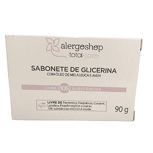 Alergoshop Sabonete De Glicerina 90g