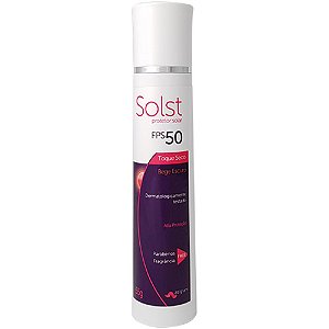 Axigram Solst Protetor Solar FPS50 Toque Seco Bege Escuro 55g