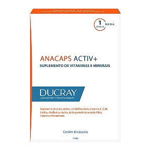 Ducray Anacaps Activ+ 30 capsulas