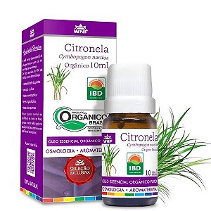 WNF Óleo Essencial Citronela Organico 10ml