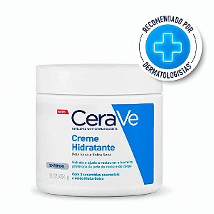 Cerave Creme Hidratante Pele Seca e Extra Seca 454g