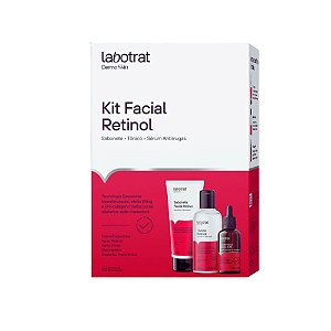 Labotrat Kit Facial Retinol Dermo Skin 3 Itens