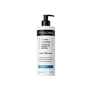 Principia Loção Hidratante 10% Ureia + 5% Glicerina + 5% Óleo  de Semente de Girassol LH-01 500ml