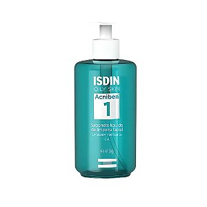 Isdin Oily Skin Acniben 1 Sabonete Liquido de Limpeza Facial 416g