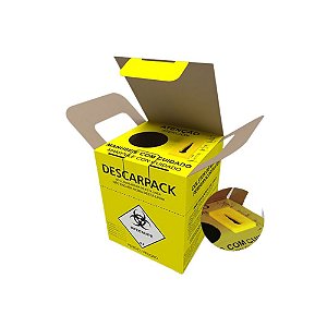Descarpack Coletor para Material Perfurocortante Descartável 13L