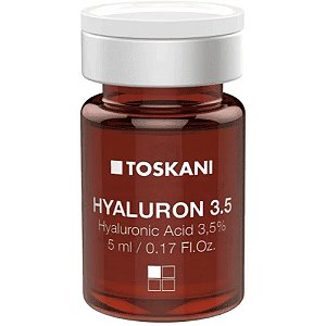 Toskani Hyaluron 3,5% Caixa Com 5 Ampolas De 5ml