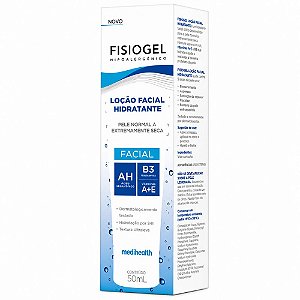 Megalabs Fisiogel Loção Facial A+E Pele Normal a Seca 50ml