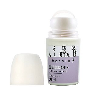 Herbia Desodorante Natural Roll On Lavanda E Verbena 50ml