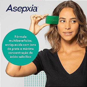 Asepxia Sabonete Forte Ação Adstringente 80g