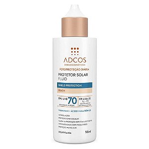 Adcos Filtro Solar Fluid FPS70 Peach 50ml