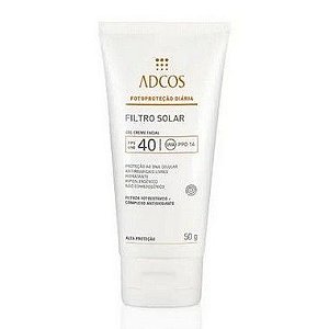 Adcos Filtro Solar Hidratante FPS40 Gel Creme 50g