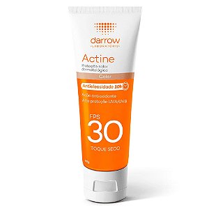 Darrow Actine Protetor Solar com cor Antioleosidade Fps30 40g