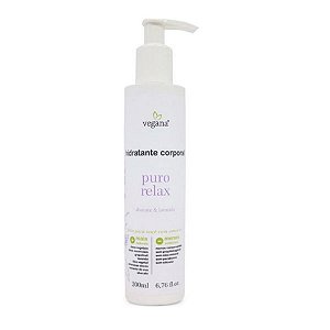 Vegana Hidratante Corporal Puro Relax 200ml