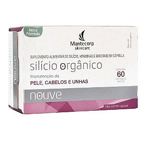 Mantecorp Nouve Silício Orgânico 60 Caps