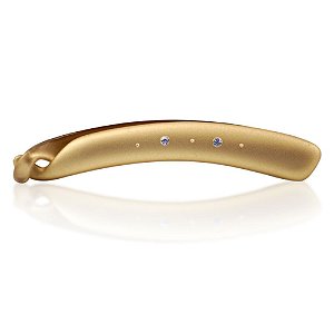 Finestra Prendedor Banana Dourado Fosco N225FD-4S  9 x1,5cm