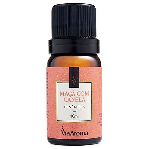 Via Aroma Essência Maça Com Canela 10ml