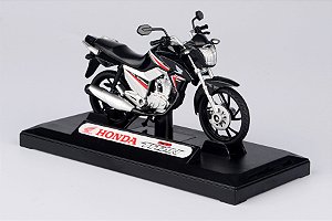1/18 MOTO HONDA CG TITAN 160 2016 PRETA - Miniaturas