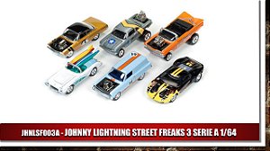 【未開封ミニカー】コカコーラガールズシリーズ&johnny lightning JOHNNY LIGHTNING STREET FREAKS 3 SERIE A 1/64 - Miniaturas