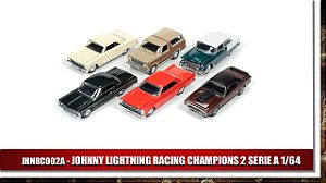 JOHNNY LIGHTNING RACING CHAMPIONS 2 SERIE A 1/64 - Miniaturas