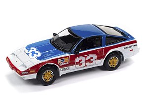 1/64 JOHNNY LIGHTNING 1985 NISSAN 300ZX IMPORT HEAT GT RED