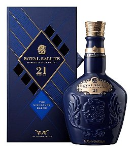 Whisky Royal Salute 21 Anos The Signature Blend 700Ml - Com Cartucho