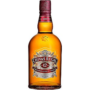 Whisky Chivas Regal 12 anos 750ml