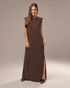 Molde Vestido Muscle tee longo