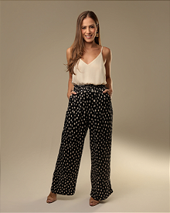 Molde Calça pantalona cós elástico