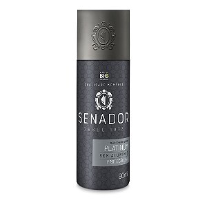 Desodorante Spray Senador Platinum