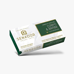 Estojo Senador Corpo e Barba com Saboneteira