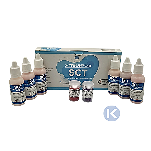 KIT Resina Acrílica Gengiva Termopolimerizável SCT - Triunfo