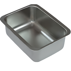 Cuba para limpeza Indireta