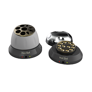 HotSet Plus Aquecedor Odontológico Duplo c/ Disco de Facetas — Technolife