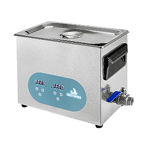 Lavadora Ultrassônica 6,5 Litros – Cuba em Aço Inox 40 kHz com Display Digital - Cristófoli