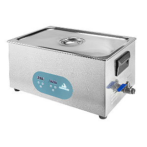 Lavadora Ultrassônica 22 Litros – Cuba em Aço Inox 40 kHz com Display Digital - Cristófoli