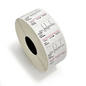 Etiqueta Duplex 3 Medical 29x28mm Vapor com Indicador Químico — Rolo com 500 Etiquetas FAMI